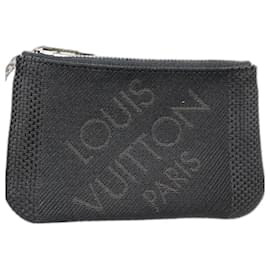 Louis Vuitton-Louis Vuitton Damier Geant Coin Purse-Black