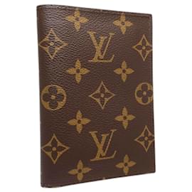 Louis Vuitton-Louis Vuitton Monogram Passport Cover-Brown,Monogram