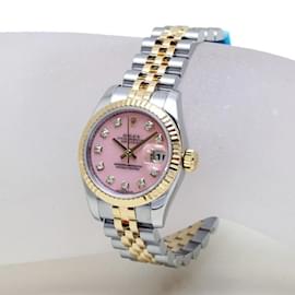 Rolex-Rolex Datejust 10P Diamond Pink Opal Watch-Other