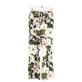 Maje-Cotton pants-Green