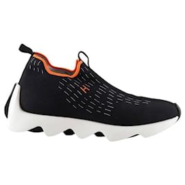 Hermès-Black sneakers-Black