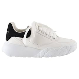 Alexander Mcqueen-Leather sneakers-White
