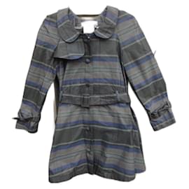 Charles Anastase-Trench coats-Blue,Grey