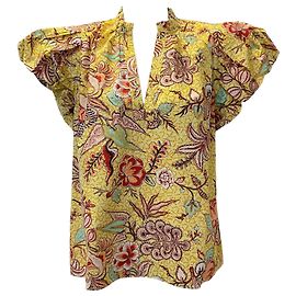 Top Evelyn Calla Lily de Ulla Johnson Multicolor
