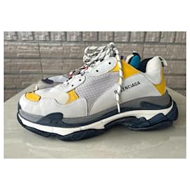 Balenciaga-Tênis Balenciaga Triple S - Masculino UK12/US 13-Multicor