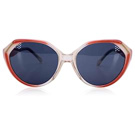 Yves Saint Laurent-Vintage Red White Eole Sunglasses 56/16 140mm-Red