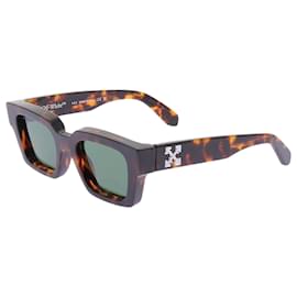 Off White-OFF-WHITE Sunglasses T.  Plastic-Brown