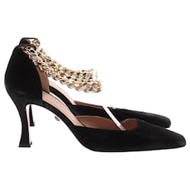 Autre Marque-ILIO SMERALDO Heels T.EU 40 Suede-Black