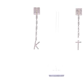 Autre Marque-NON SIGNE / UNSIGNED Earrings T.  Silver-Silvery