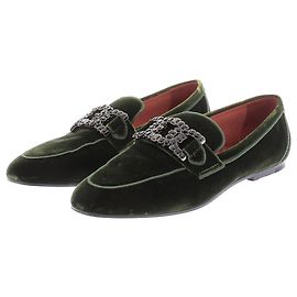 Ballerine TOD'S T.EU 40 Velluto Verde