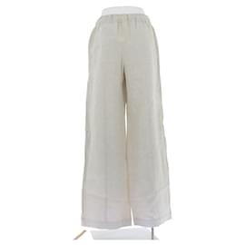 Reformation-REFORMATION Trousers T.International S Linen-Beige
