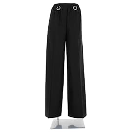 Autre Marque-NON SIGNE / UNSIGNED Trousers T.International S Viscose-Black