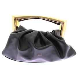Autre Marque-AMANU Handbags T.  Leather-Black