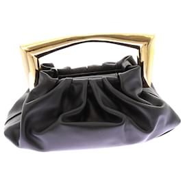Autre Marque-AMANU Handbags T.  Leather-Black