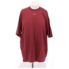 Off White Camisetas OFF-WHITE T.International M Algodón Roja