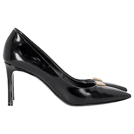 Louis Vuitton-Louis Vuitton Heart Breaker Pumps in Black Leather -Black