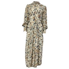 Abito Maxi Athena Ulla Johnson in seta stampata floreale Altro