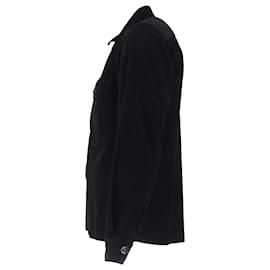 Tom Ford-Tom Ford Corduroy Overshirt in Black Cotton-Black