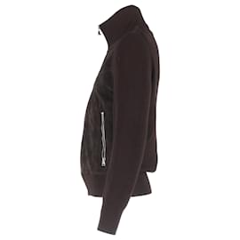Tom Ford-Tom Ford Front Zip Through Jacket in Brown Suede-Brown