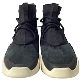 Fear of God- Nike Air Fear Of God 1 Sneakers in Black Polyester-Black