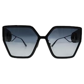 Dior-NEUF LUNETTES DE SOLEIL DIOR 30 MONTAIGNE PLASTIQUE NOIR + ETUI SUNGLASSES-Noir