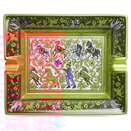 Hermès-Hermès Vide Poche Cendrier Chasse en Inde Ashtray Trinket Bowl in box Hermes-Multiple colors