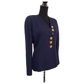 Gianfranco Ferré Studio 0001 Ferre navy vintage blazer 1990s Navy blue