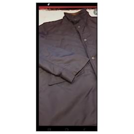 Burberry-Burberry waterproof jacket L-Black,Beige