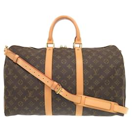 Louis Vuitton-Louis Vuitton Keepall Bandouliere 45-Brown