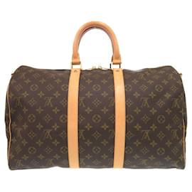 Louis Vuitton-Louis Vuitton Keepall Bandouliere 45-Brown