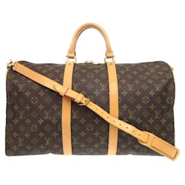 Louis Vuitton-Louis Vuitton Keepall Bandouliere 50-Brown