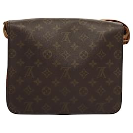 Louis Vuitton-LOUIS VUITTON Monogram Cartouchiere GM Shoulder Bag M51252 LV Auth BA761-Monogram