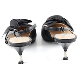 Prada-Leather heels-Black