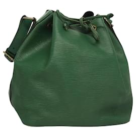 Louis Vuitton-LOUIS VUITTON Epi Petit Noe Shoulder Bag Green M44104 LV Auth BD1461-Green
