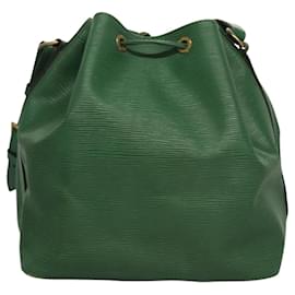 Louis Vuitton-LOUIS VUITTON Epi Petit Noe Shoulder Bag Green M44104 LV Auth BD1461-Green