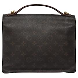 Louis Vuitton-LOUIS VUITTON Monogram Monceau 28 Hand Bag M51185 LV Auth BD1116-Monogram