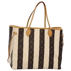 Louis Vuitton-LOUIS VUITTON Monogram Rayure Neverfull GM Tote Bag M40561 LV Auth PP397AM-Monogram
