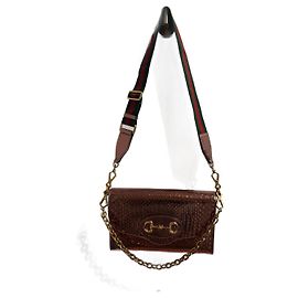 Bolsos GUCCI T. Cuero exótico Rosa