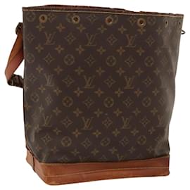 Louis Vuitton-LOUIS VUITTON Monogram Noe Shoulder Bag M42224 LV Auth BD1899-Monogram