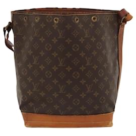 Louis Vuitton-LOUIS VUITTON Monogram Noe Shoulder Bag M42224 LV Auth BD1899-Monogram