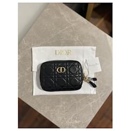 Dior-DIOR Clutch bags T.  Leather-Black