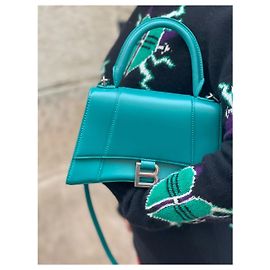 Sacs à main BALENCIAGA T. Cuir Vert