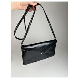 Givenchy-Vintage Givenchy 4G leather bag black-Black