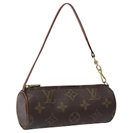 Louis Vuitton-LOUIS VUITTON Monogram Papillon Pouch LV Auth 116102-Monogram