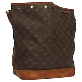 Louis Vuitton-LOUIS VUITTON Monogram Noe Shoulder Bag M42224 LV Auth 116882-Monogram
