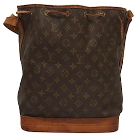 Louis Vuitton-LOUIS VUITTON Monogram Noe Shoulder Bag M42224 LV Auth 116882-Monogram