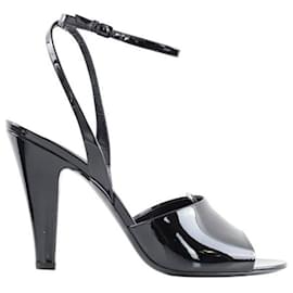 Saint Laurent-Patented leather heels-Black