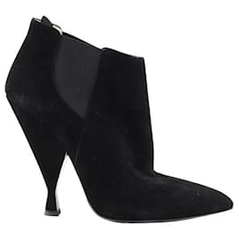 Prada-Suede heels-Black