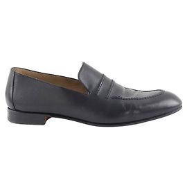 Hermès Mocassins en cuir noirs Noir