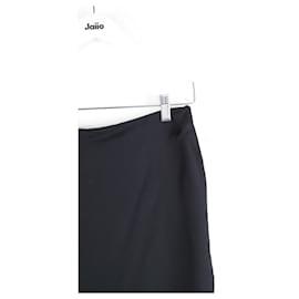 Prada-Silk skirt-Black